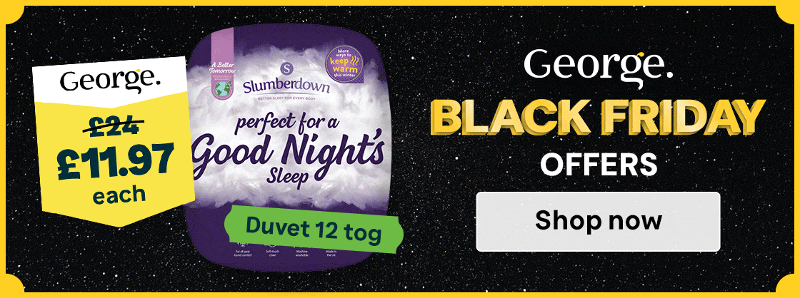 Check out George Black Friday offers - Shop now