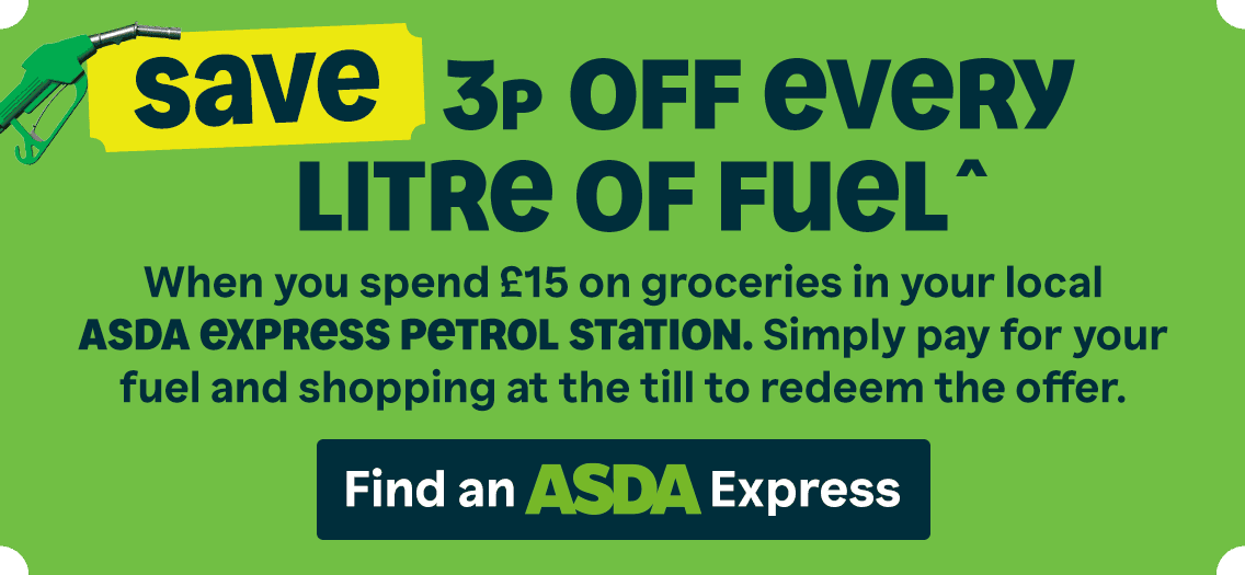 Save 3p off every litre of fuel