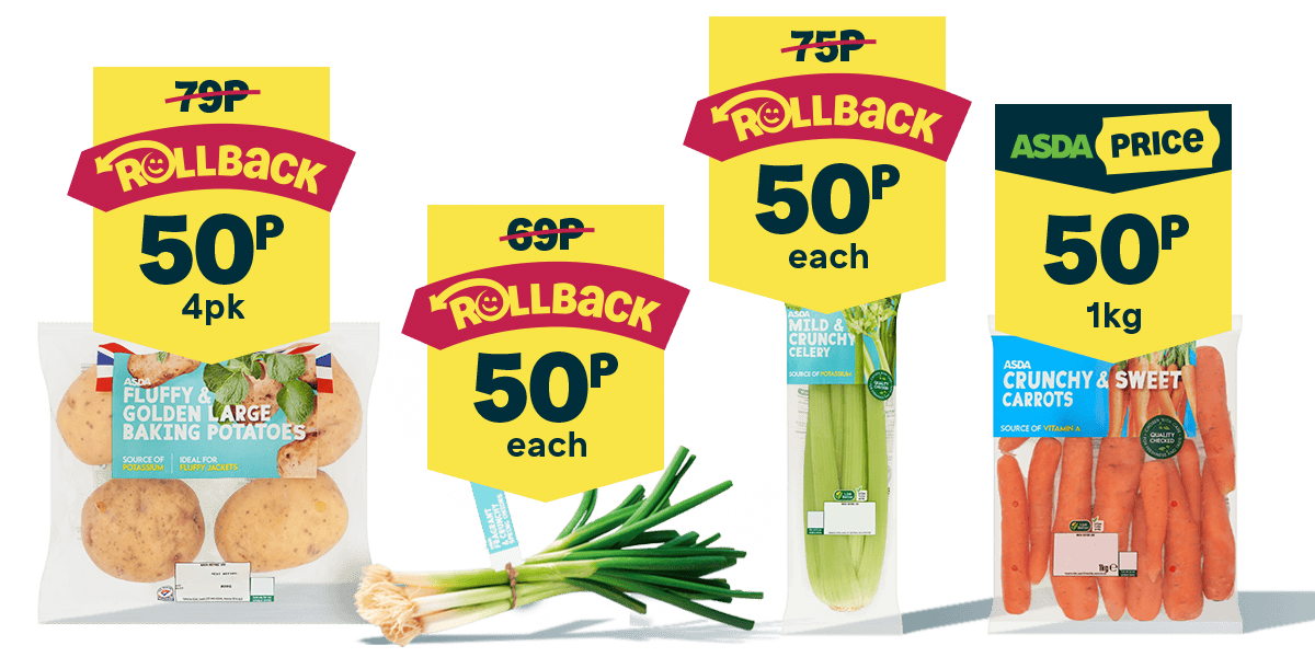 Selected 50p produce