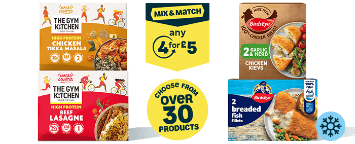 Mix & Match - 4 for £5