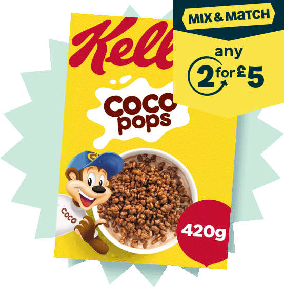 Selected 2 for £5 cereals