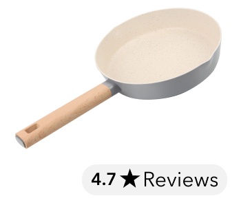 Grey simplicity frying pan, ten pounds.  4.7 % Reviews 